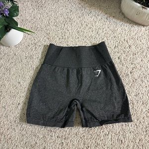 Gymshark: Vital Seamless Dark Grey Shorts